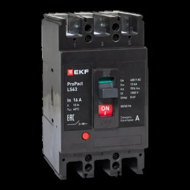 LS63 15кА 3P 16А ProPact EKF