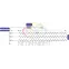 Гирлянда "LED ClipLight" 24V, 3 нити по 10 метров, цвет диодов Синий | 323-313 | NEON-NIGHT