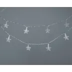 Гирлянда новогодняя светодиодная NGF-D042-03 нить звезды CW 1.6м IP20