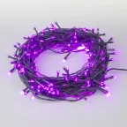Гирлянда светодиодная 10м ULD-S1000-100/DGA PINK IP20 100 светодиодов Розовый свет Провод зеленый