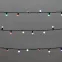 Гирлянда Мультишарики 20м, 200LED, диаметр 15мм, IP44, зеленый провод, свечение мульти (RG/RB), мигание, 230В