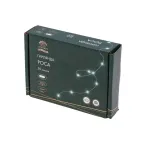 Гирлянда светодиодная Роса с контроллером 20м 200LED белый IP20 230В зеленый провод