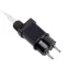 Занавес ULD-C6030-450/TTK WARMWHITE-WHITE IP44 светодиодный с эффектом мерцания, 6х3м. Соединяемый. 450 светодиодов. Теплый белый и . Провод прозрачный.