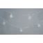 Гирлянда новогодняя светодиодная NGF-D042-01 нить-снежинки CW 1.3м IP20