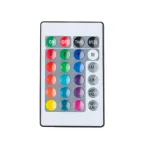 Гирлянда светодиодная 10м 100 светодиодов RGB свет Пульт ДУ (в/к) Провод прозрачный ULD-S1000-100/DTA/RC RGB IP44