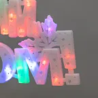Фигура светодиодная С Новым Годом 35LED цвет свечения мультиколор RG/RB 42x19см