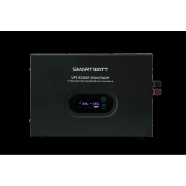 Источник бесперебойного питания для котла отопления 2000ВА SMARTWATT UPS BOILER 2000/24LW