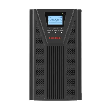 Онлайн ИБП ДКС серии Small Tower, 3000 ВА/2700 Вт, клеммы, EPO, USB, RS-232, RJ45, 8 x 7 Ач | SMALLT3A10H | DKC