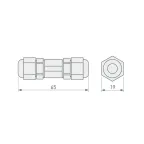 Соединитель KLW-2 (4-10mm, IP67) | 016900 | Arlight