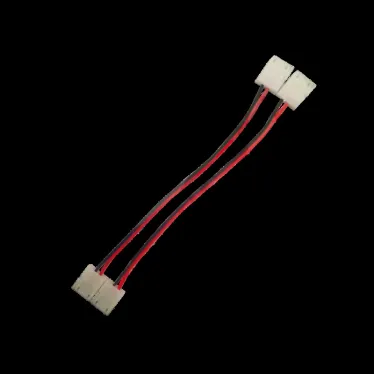 Набор коннекторов Basic для LED-ленты 3528/3014/2835 12V 8mm IP20 2 клипсы с проводом 1/850 | BT432 | Gauss
