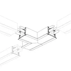Экран ARH-WIDE-B-H20-2000 Round Clear-PM (ARL, Пластик)