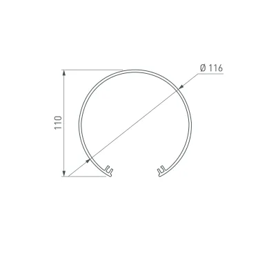 Пружинный держатель для PHS-3X-F (Arlight, Металл)