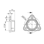 Пружинный держатель для PHS-3X-F (Arlight, Металл)