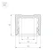 Профиль SL-SLIM-H13M-2000 WHITE (Arlight, Алюминий)