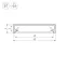 Профиль ALM-FLAT-S-2000 ANOD | 026713 | Arlight