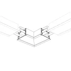 Заглушка MOONLIGHT-CAP-06x12мм-BOTTOM-S-SET (Силикон)