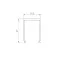 Экран ARH-WIDE-(B)-H20-2000 RCT Clear-PM (ARL, Пластик)