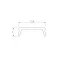 Экран ARH-WIDE-B-H20-2000 Square Opal-PM (ARL, Пластик)