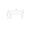 Экран ARH-WIDE-B-H20-2000 Square Opal-PM (ARL, Пластик)