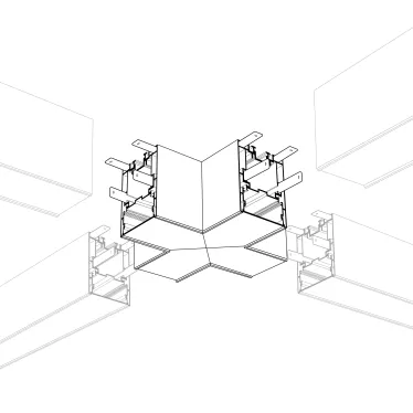 Заглушка ARH-DECORE-S12-EXT-F Square глухая (ARL, Пластик)