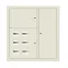 Щит этажный 6 кв. RAL9002 (1000х950х160) PROxima