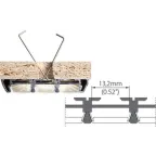Экран MAT-L-BLACK-3000 черный для PDS, MIC (пластик)