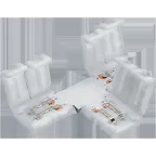 Коннектор NLSC-8mm-T-PC-PC-IP20