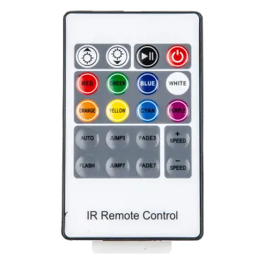 Контроллер для управления светодиодными ULC-N22-RGB NEON BLACK лентами 220В, с пультом ДУ. Цвет чёрный.