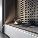 Профиль SL-MINI-SHELF-H9-2000 ANOD OLIVE GREY (Алюминий)