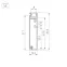 Профиль PLINTUS-H55-2000 WHITE (Arlight, Алюминий)