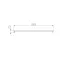 Профиль SL-LINE-3638-LW-3000 WHITE (Алюминий)