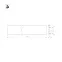 Экран ARH-BENT-W11-2000 BLACK (пластик)