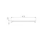 Экран ARH-BENT-W11-2000 BLACK (пластик)