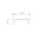 Экран ARH-BENT-W11-2000 BLACK (пластик)