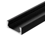Профиль алюминиевый для светодиодной ленты MIC-2000 ANOD Black | 019487 | Arlight