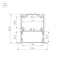 Профиль SL-LINIA52-3L-F-2000 ANOD BLACK (Arlight, Алюминий)