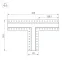 Тройник SL-LINIA32-FANTOM (Arlight, Металл) | 030098 | Arlight
