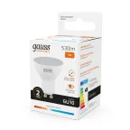 Лампа светодиодная LED 7 Вт 530 лм 3000К софит MR16 теплый GU10 AC 220В Elementary Gauss