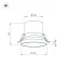 Экран SL-KANT-H18-2000 FLAT OPAL (Arlight, Пластик)