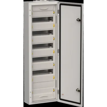 TITAN 5 Корпус металлический ЩРн-72 (1х72) 960х310х140 IP54 сер