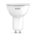 Лампа светодиодная LED 7 Вт 550 лм 4100К софит MR16 нейтральный GU10 AC 220В Elementary Gauss