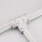 Соединитель тройной ARL-CLEAR-U15-2x90 (26x15mm) (ARL, металл)