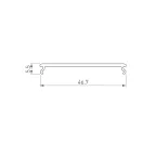 Крепление MOONLIGHT-BASE-ROUND-D25-M Silver (Arlight, Металл)