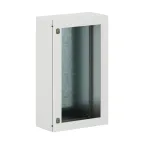Корпус навесной уличный ST Outdoor с М/П с прозрачной дверью ВxШxГ 1000x600x300 мм, IP66