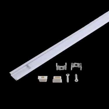 Профиль для ленты LED врезной гл 7mm - 2m 1/80 | BT414 | Gauss