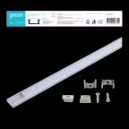 Профиль для ленты LED врезной гл 7mm - 2m 1/80 | BT414 | Gauss