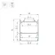 Профиль LINE-6070-3000 ANOD BLACK (Arlight, Алюминий)