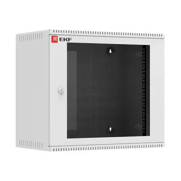 Шкаф телекоммуникационный настенный 9U (600х550) стекло Astra PROxima