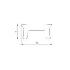 Экран SL-W7-2000 OPAL-PM BLACK (ARL, Пластик)