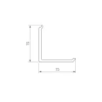 Заглушка ARH-DECORE-S12-EXT Square глухая (ARL, Пластик)